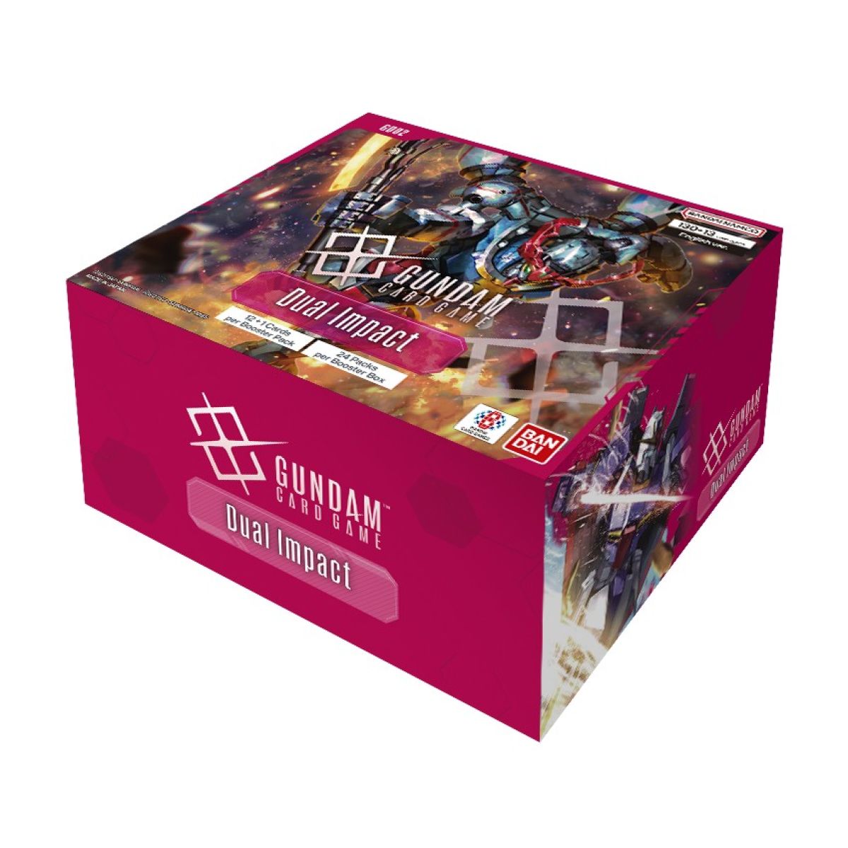 Gundam Card Game - Dual Impact - GDO2 - BOOSTER BOX (24Packs) SHIP OCT. 24